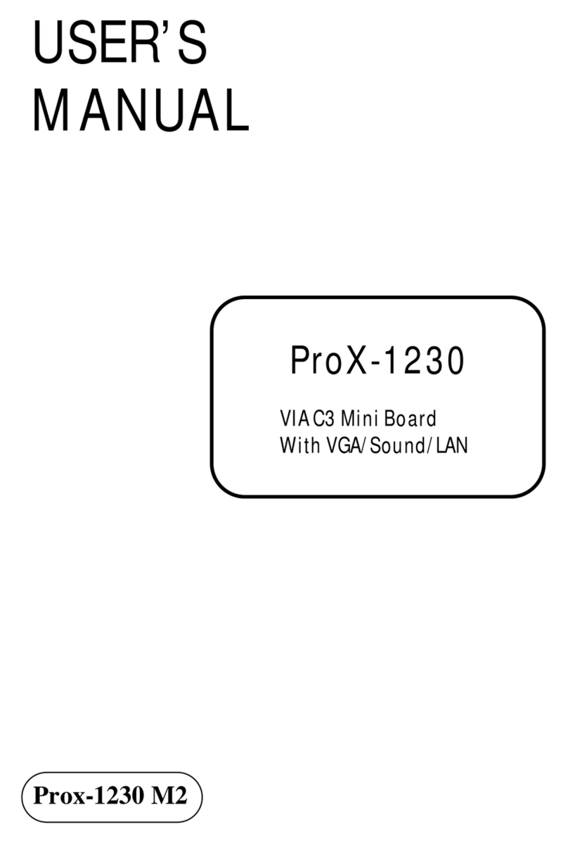 protech ProX-1230 User manual