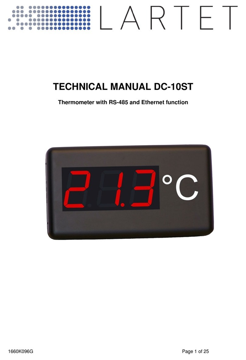 LARTET DC-10ST User manual