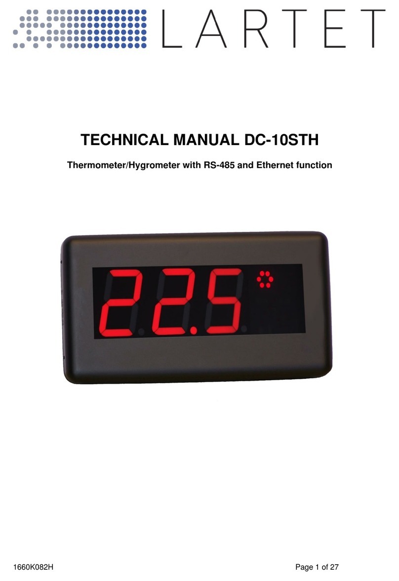 LARTET DC-10STH Technical manual