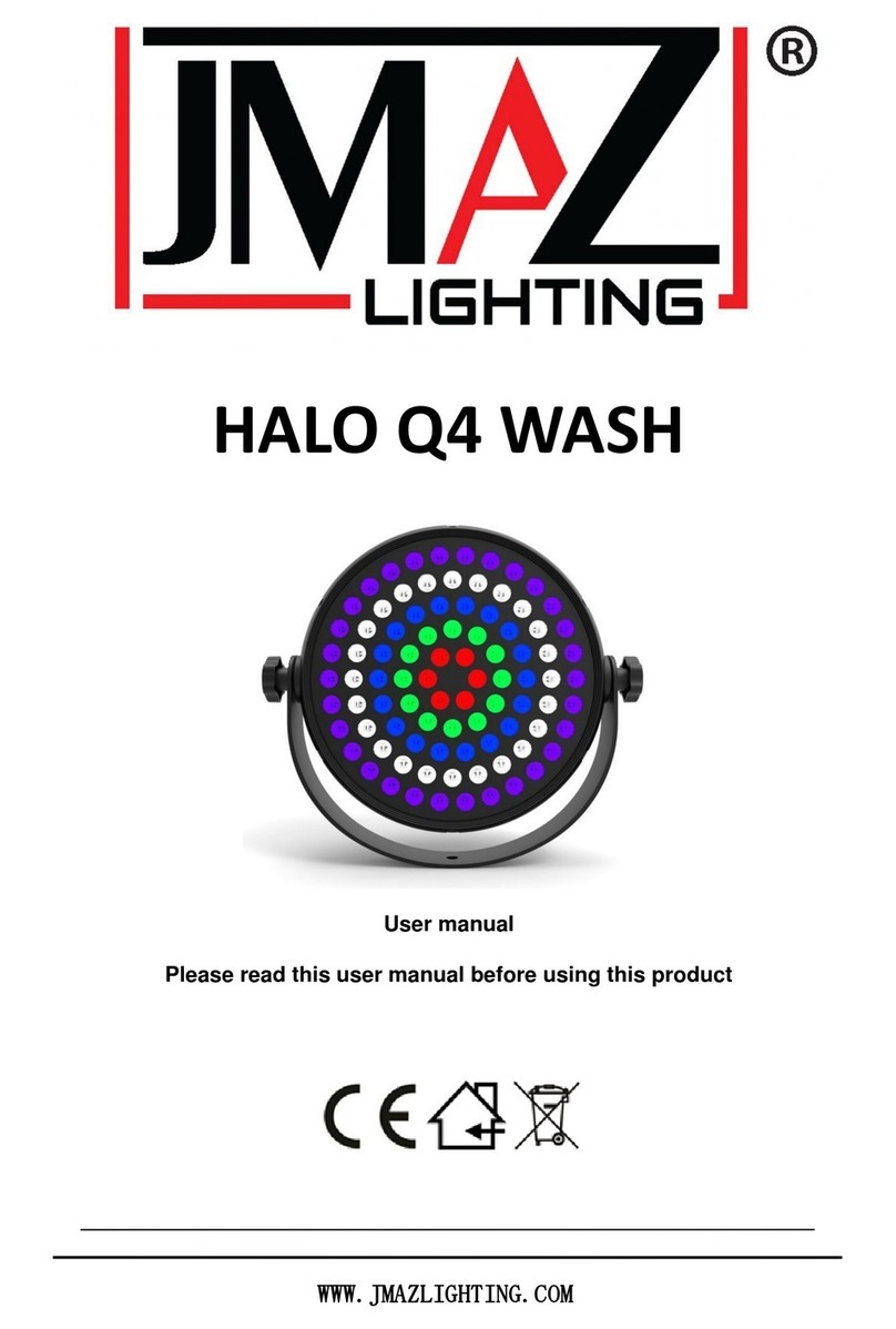 Jmaz Lighting HALO Q4 WASH user manual
