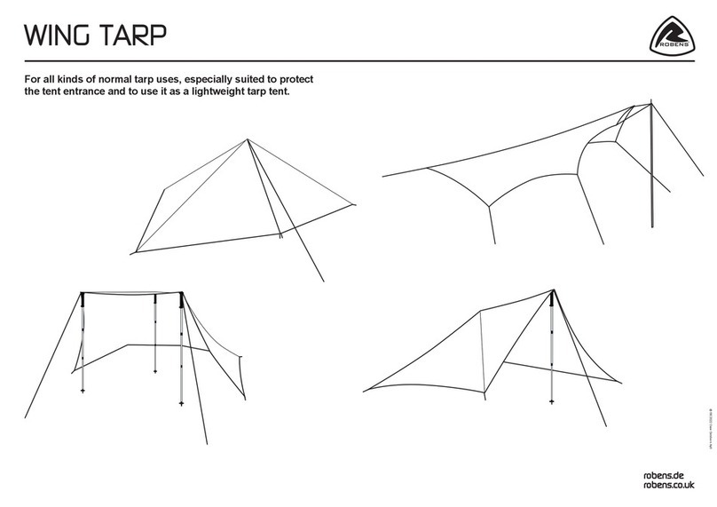 ROBENS WING TARP User manual
