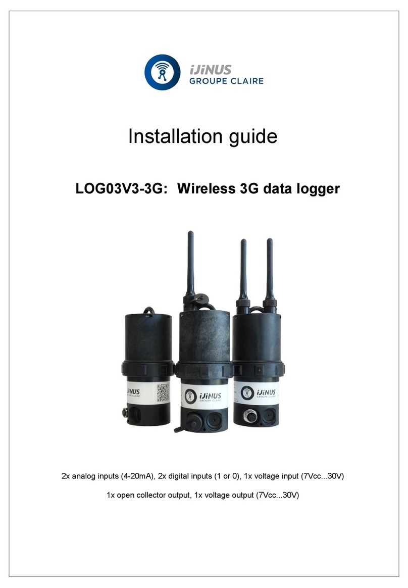Ijinus LOG03V3-3G User manual