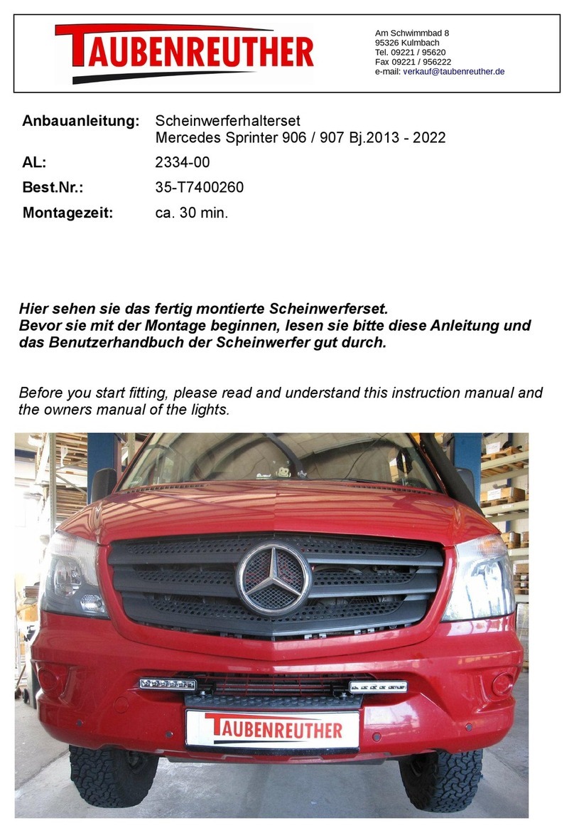 TAUBENREUTHER 2334-00 User manual