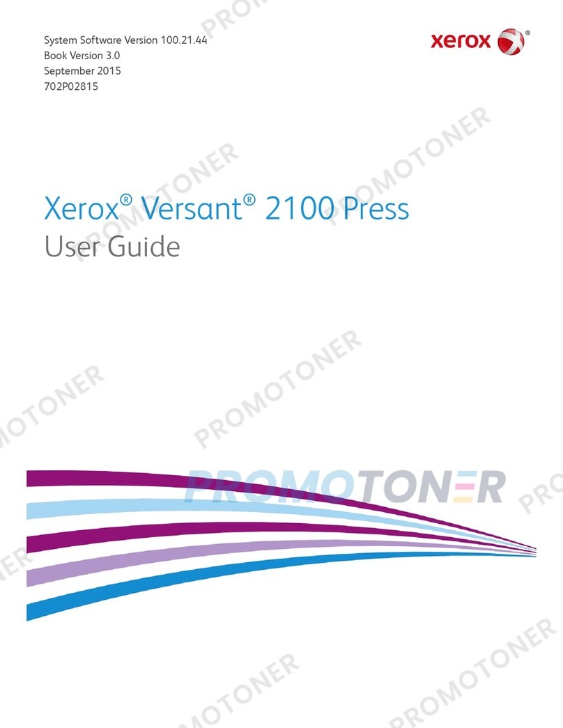 Xerox Versant 2100 User manual