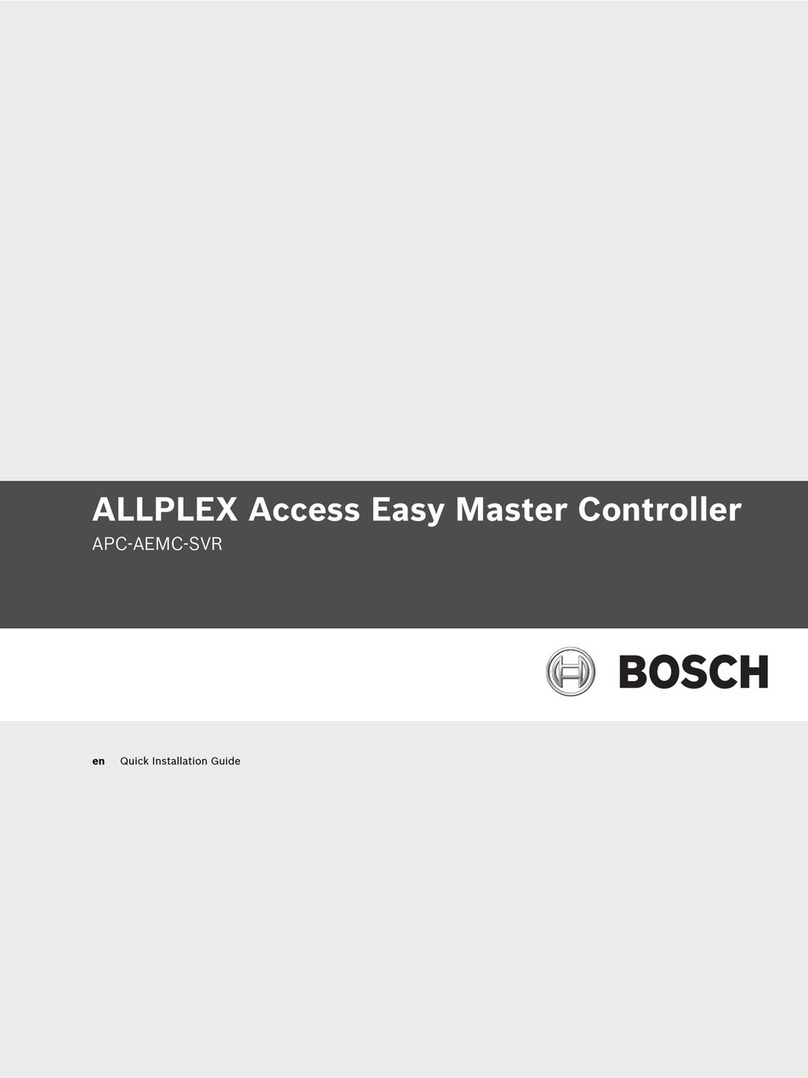 Bosch ALLPLEX APC-AEMC-SVR Quick installation guide