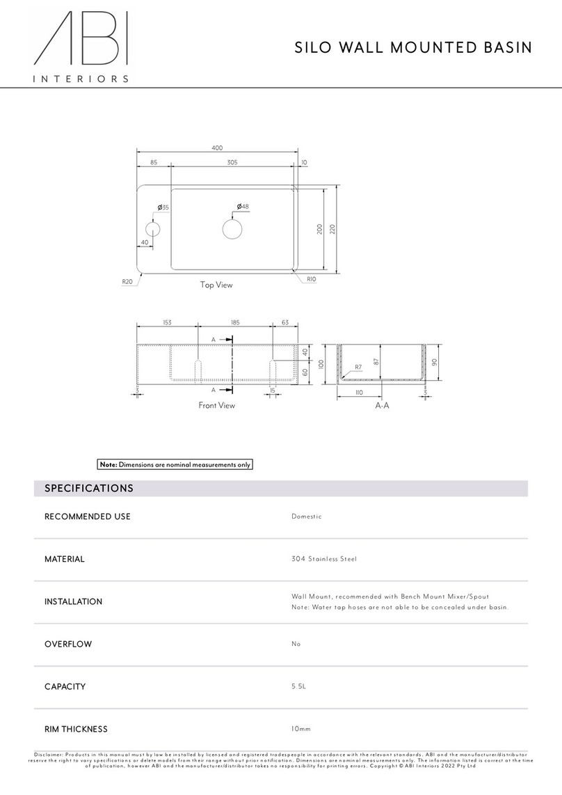abi SILO 11753 installation guide