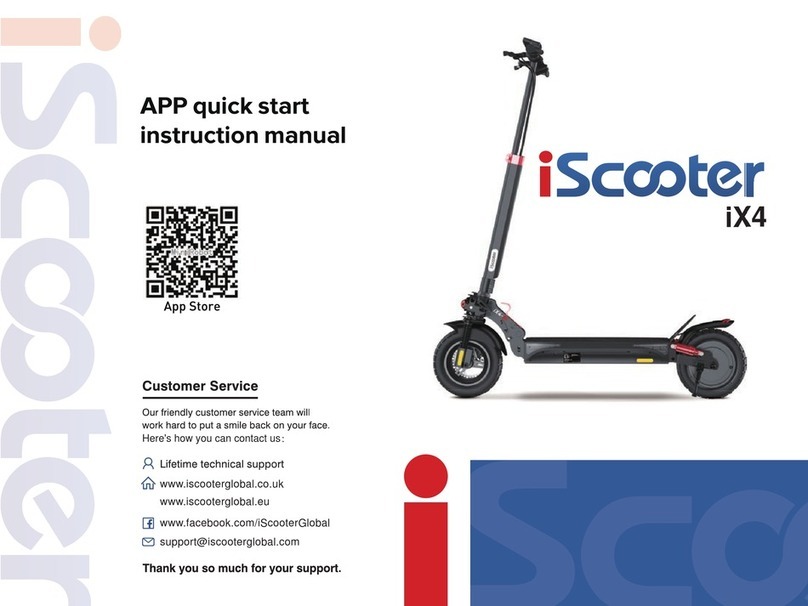 iScooter iX4 User manual