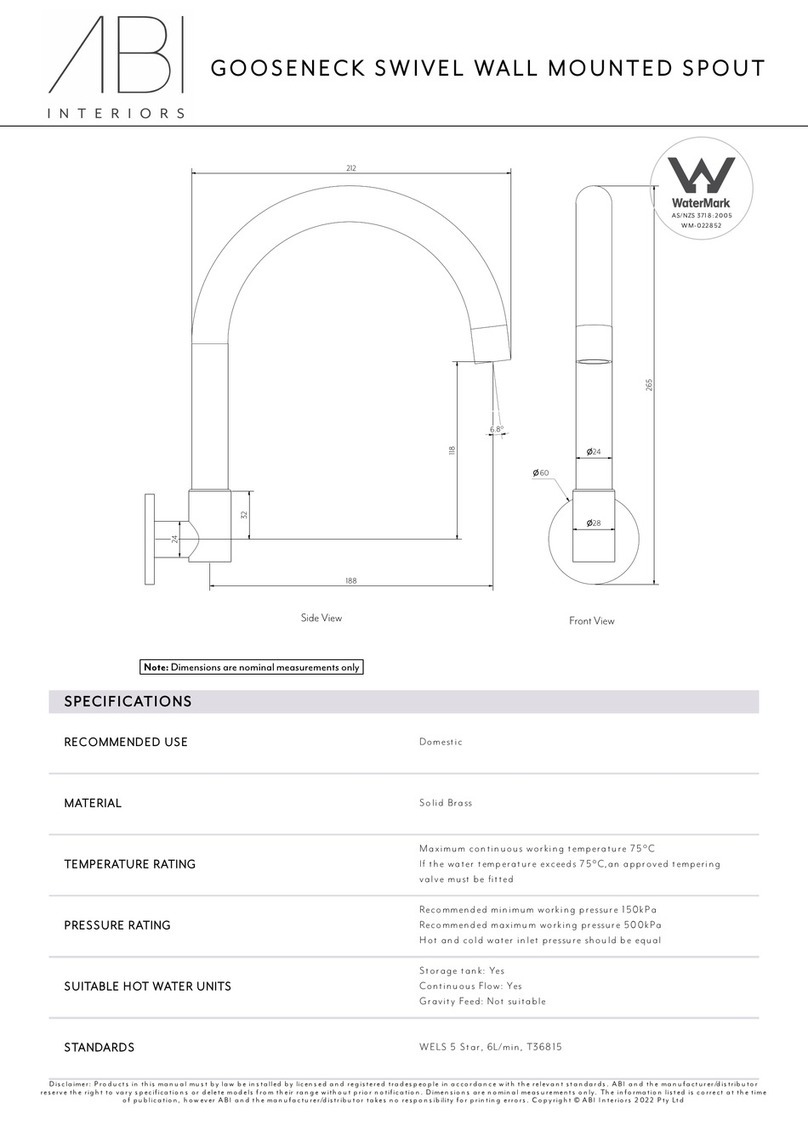 abi GOOSENECK 11941 manual