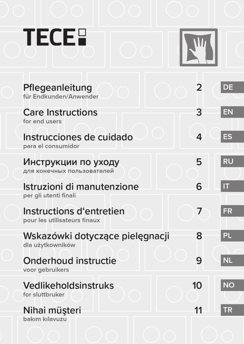 TECE TECEloop 9240614 Care Instructions