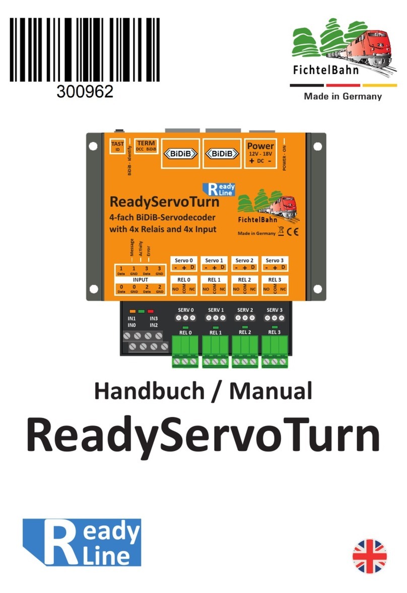 Fichtelbahn ReadyServoTurn manual