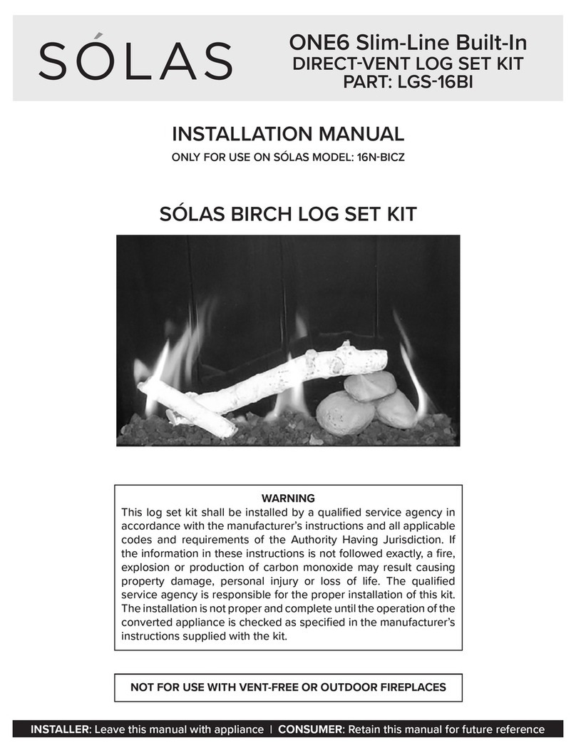 Solas ONE6 LGS-16BI User manual