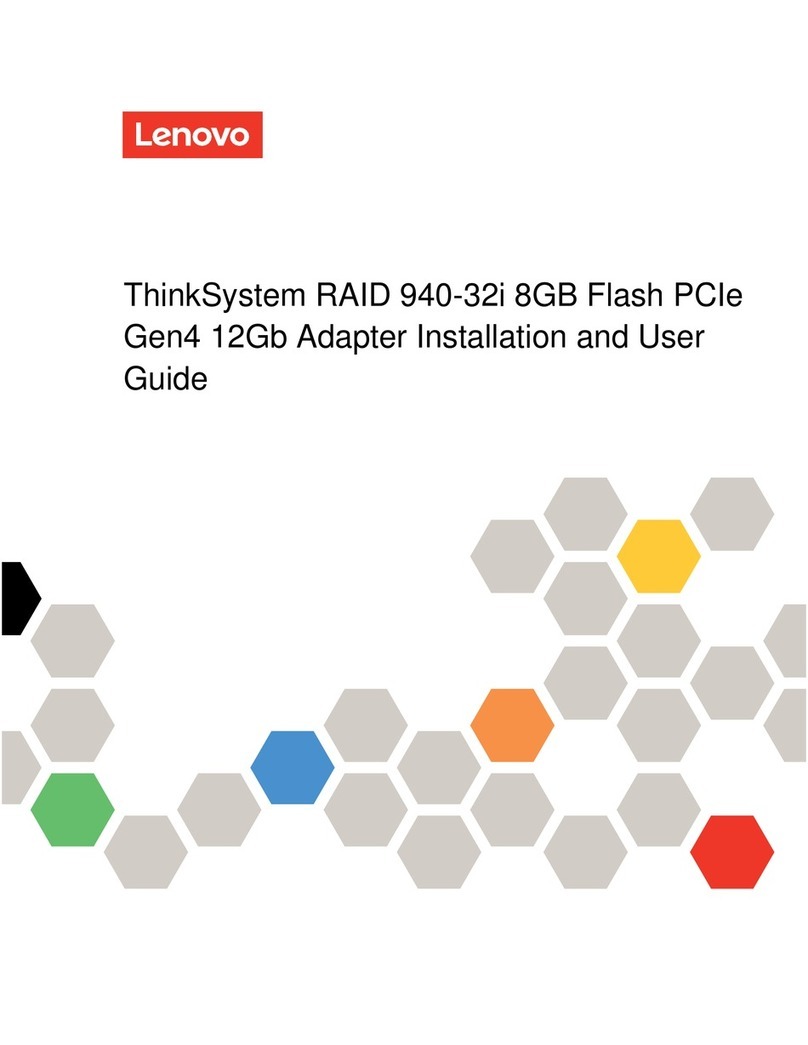 Lenovo ThinkSystem RAID 940-32i Installation and user guide