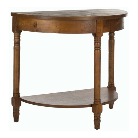 Safavieh Furniture Randell AMH6609 manual Safavieh Furniture Randell AMH6609 manual