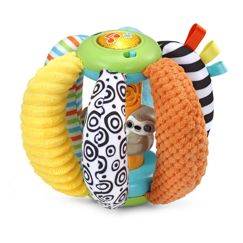 VTech Baby See-Touch-Hear Sloth Ball User manual
