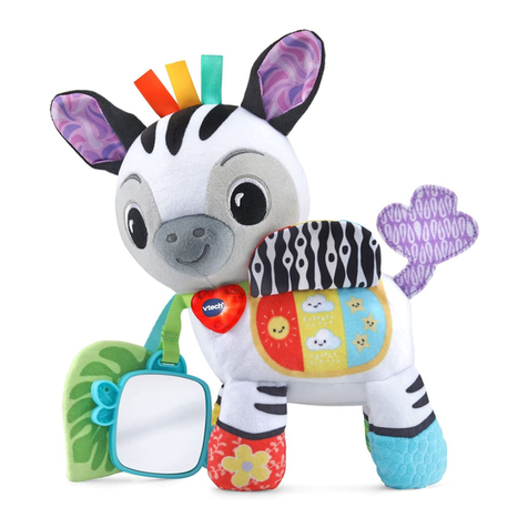 VTech Baby Take Me With You Zebra User manual