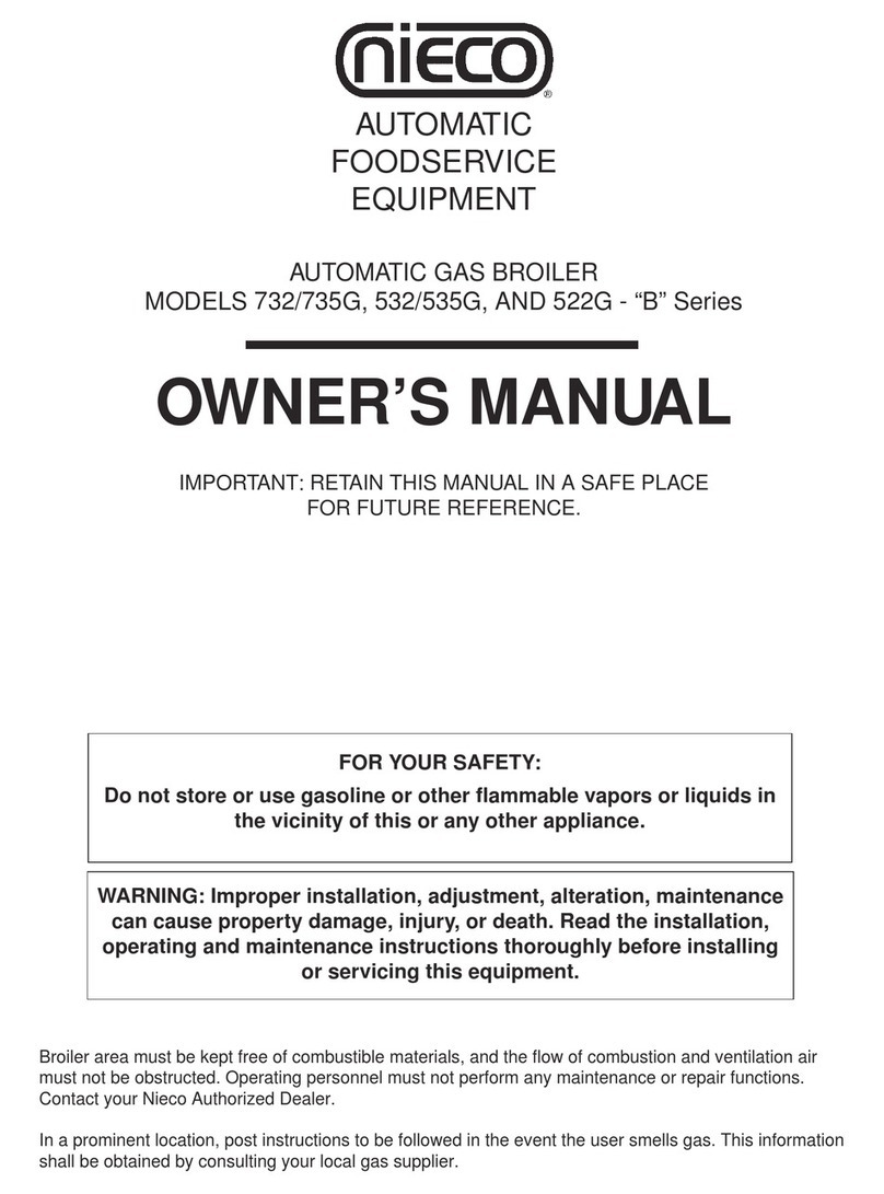 Nieco B Series owner's manual