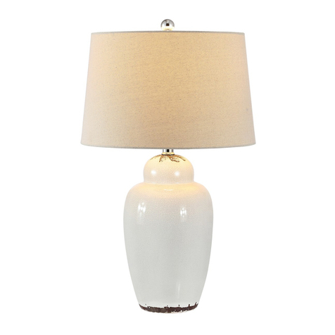Safavieh Lighting EMERLY TBL4398A quick start guide