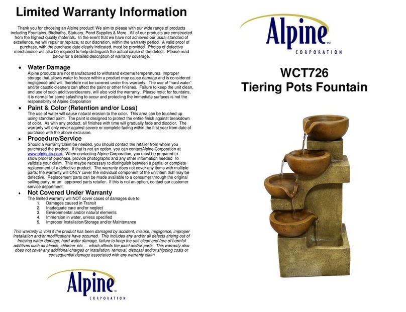 Alpine WCT726 manual