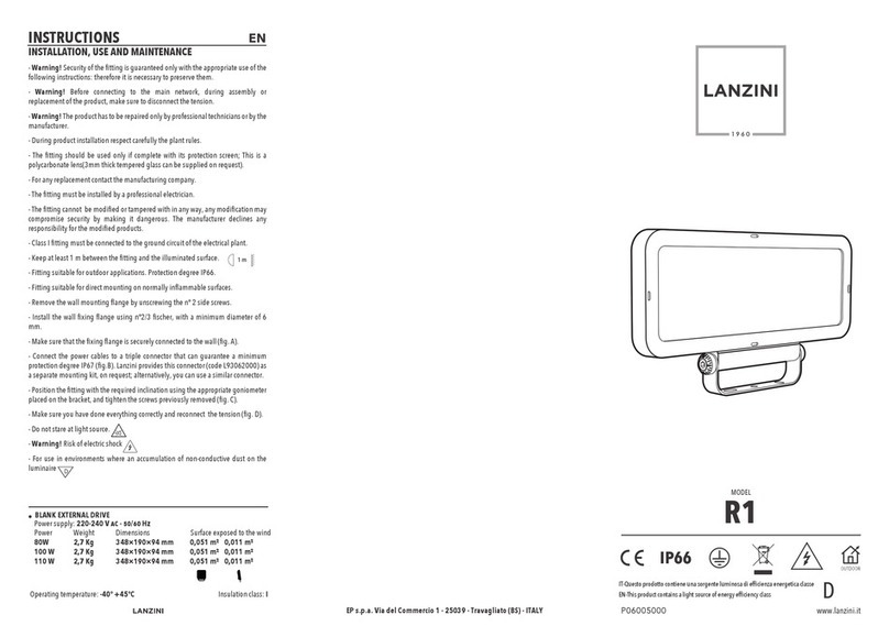 LANZINI R1 instructions