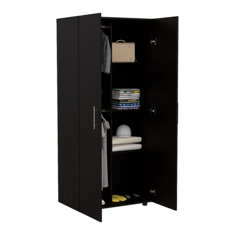 TUHOME Furniture TERA CLW4758 Assembly instructions TUHOME Furniture TERA CLW4758 Assembly instructions