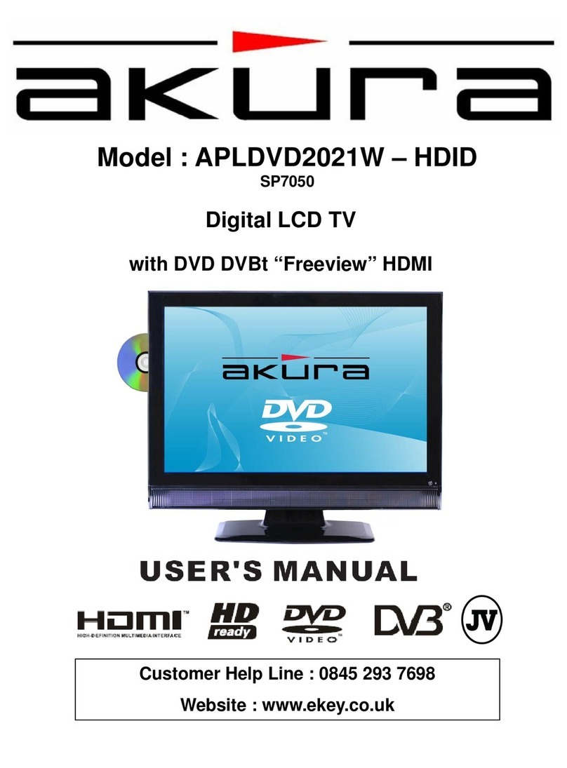 Akura APLDVD2021W User manual