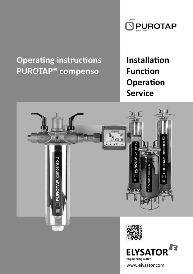 elysator PUROTAP compenso 2 User manual elysator PUROTAP compenso 2 User manual