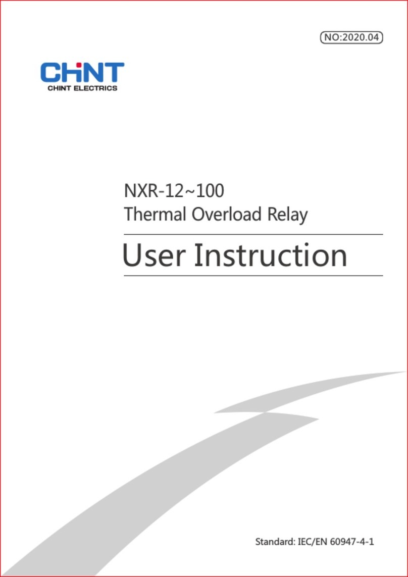 CHINT NXR-12 Installation instructions