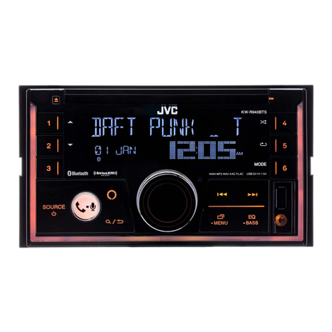 JVC KW-R940BTS User manual