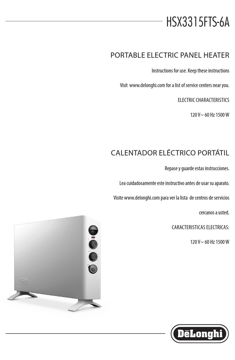 DeLonghi HSX3315FTS-6A User manual
