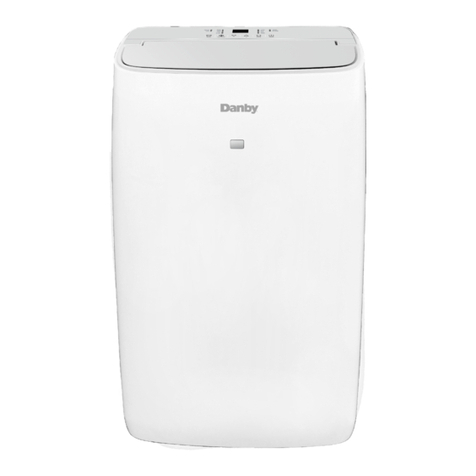 Danby DPA100HE5WDB-6 User manual