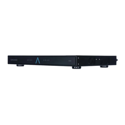 Sonance 16-50 Installation and Support Manual