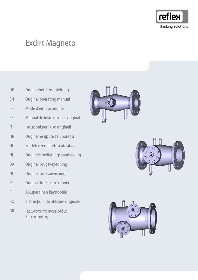 Reflex Exdirt Magneto Installation instructions