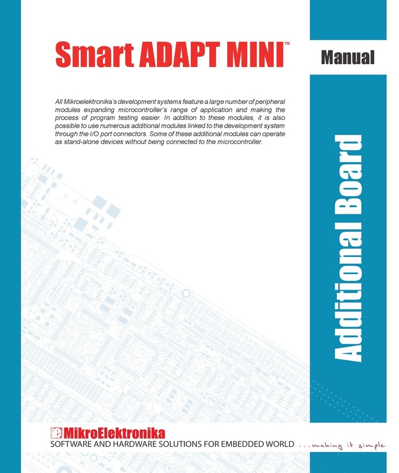mikroElektronika Smart ADAPT MINI User manual