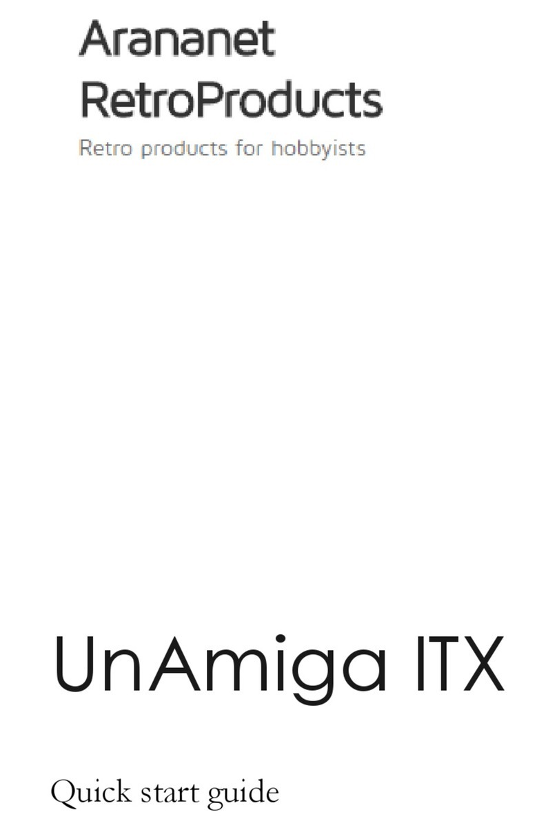Aranet UnAmiga ITX User manual