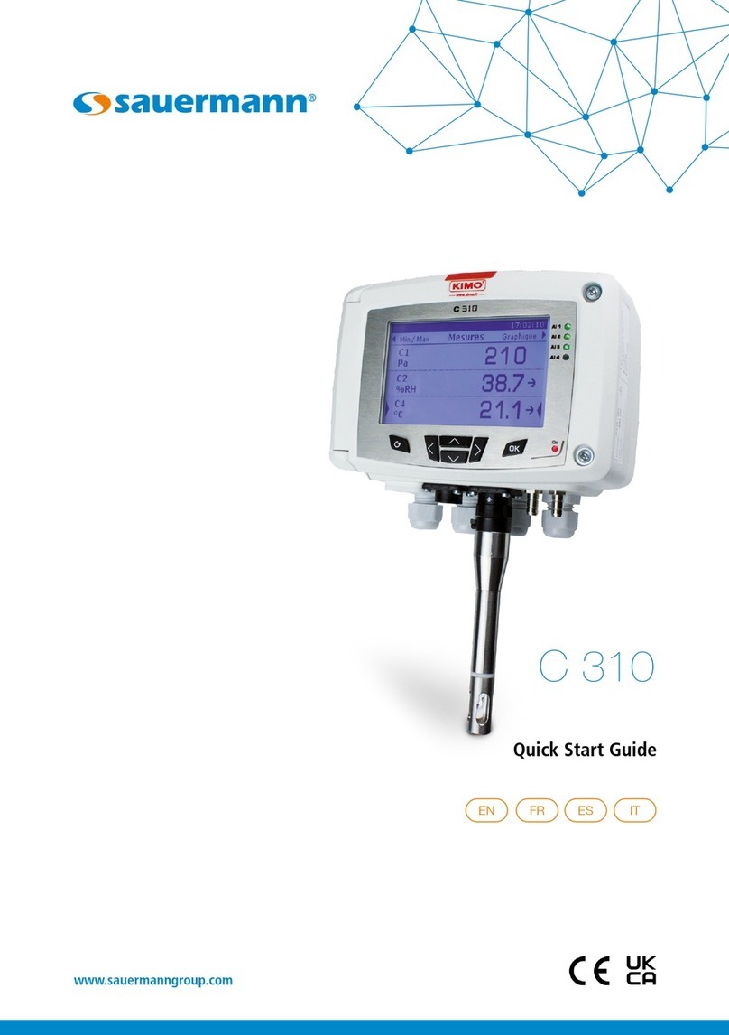 sauermann C 310 quick start guide