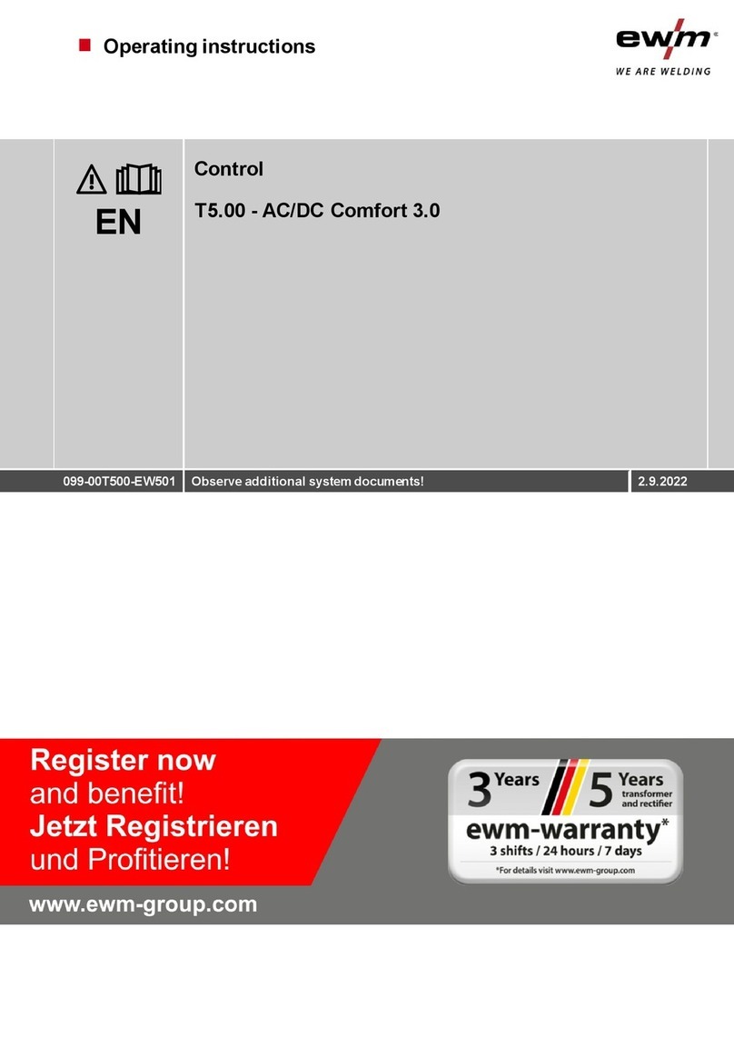 EWM T5.00 User manual