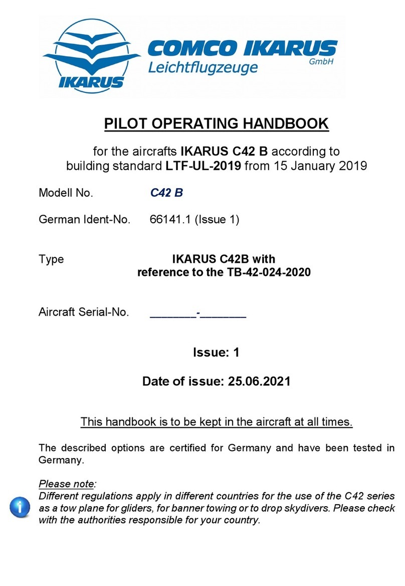 Comco Ikarus C42 B Pilot operating handbook