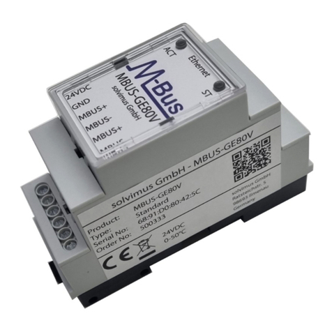 Solvimus MBUS-GEV user manual
