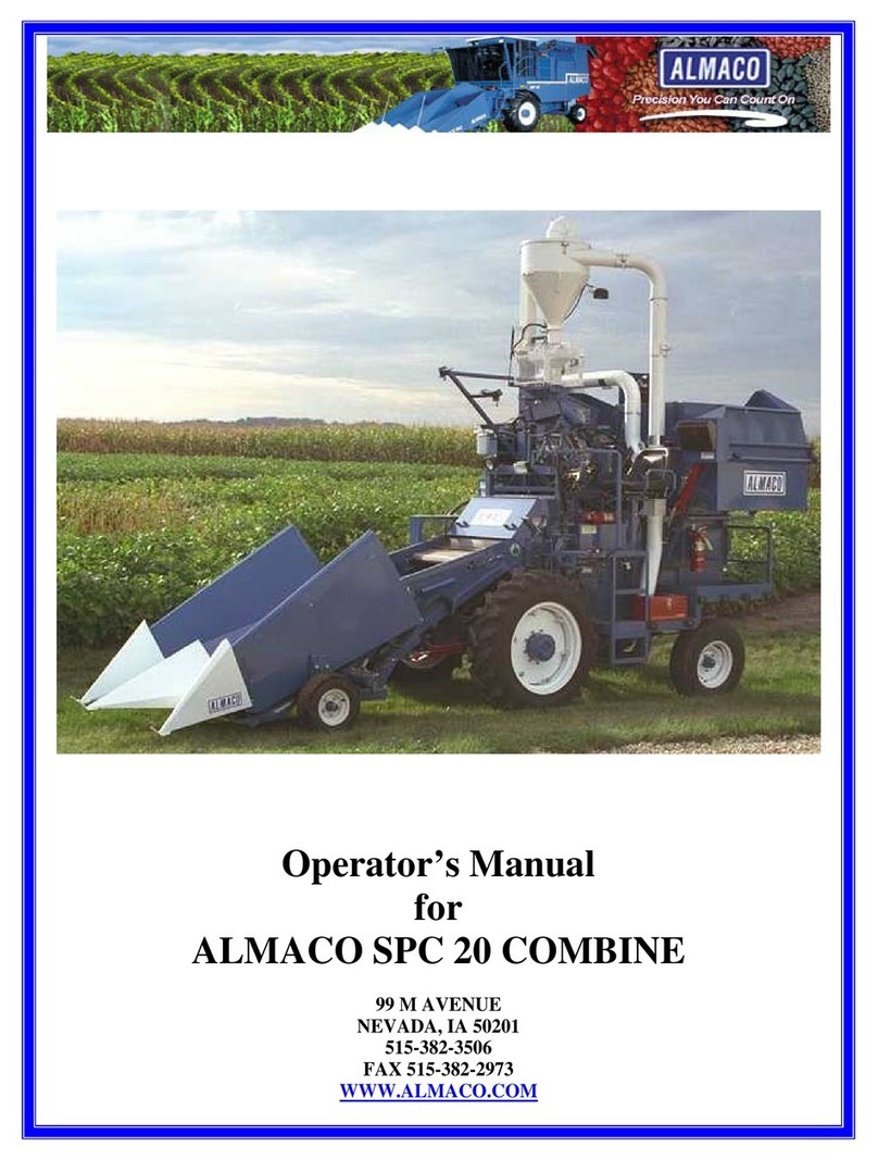 Almaco SPC 20 Operator's manual