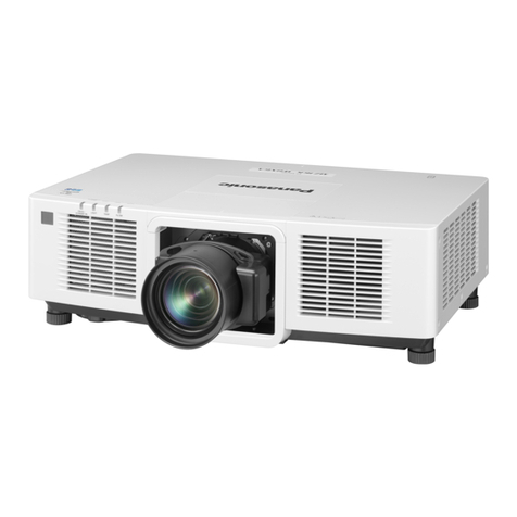 Panasonic PT-MZ20K operating instructions