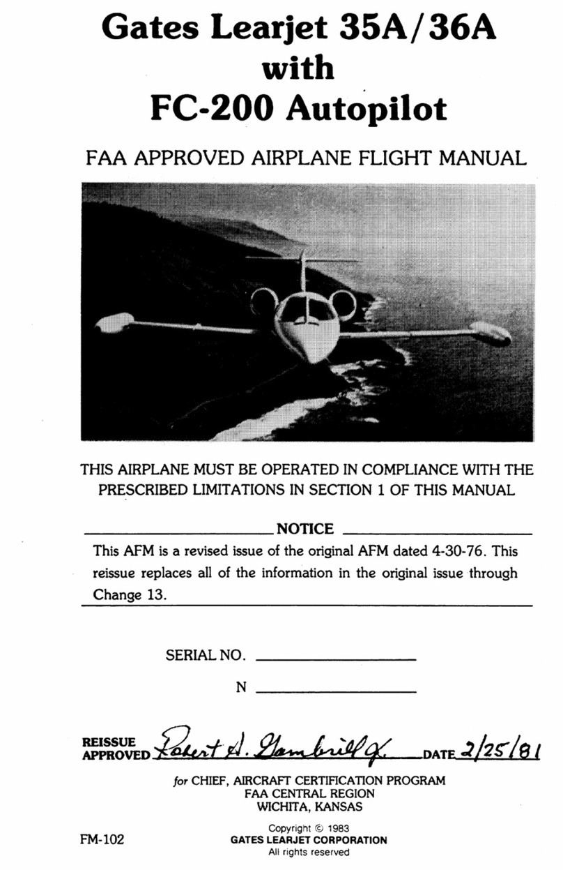 Learjet 35A Technical specifications