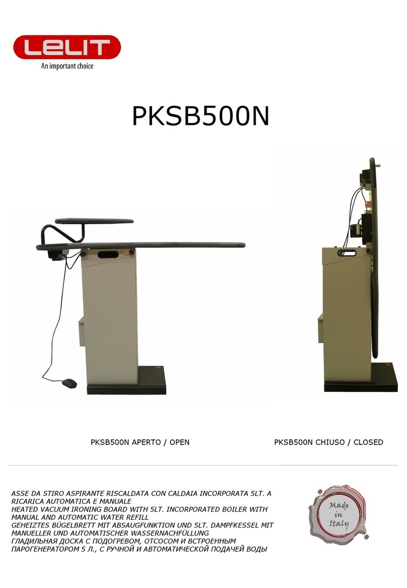 Lelit PKSB500N User manual