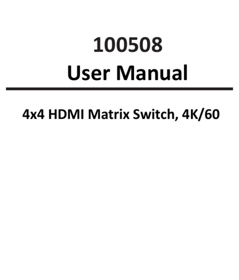 MuxLab 100508 User manual