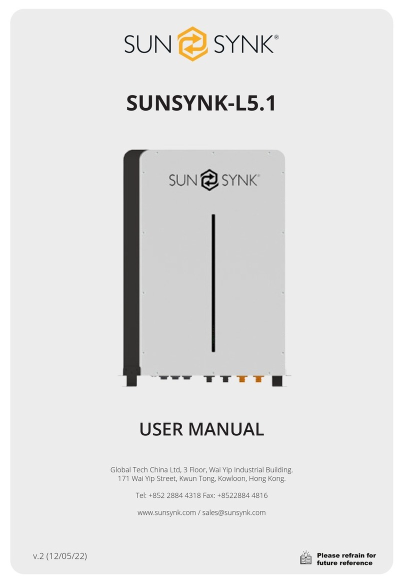 SunSynk SUNSYNK-L5.1 User manual