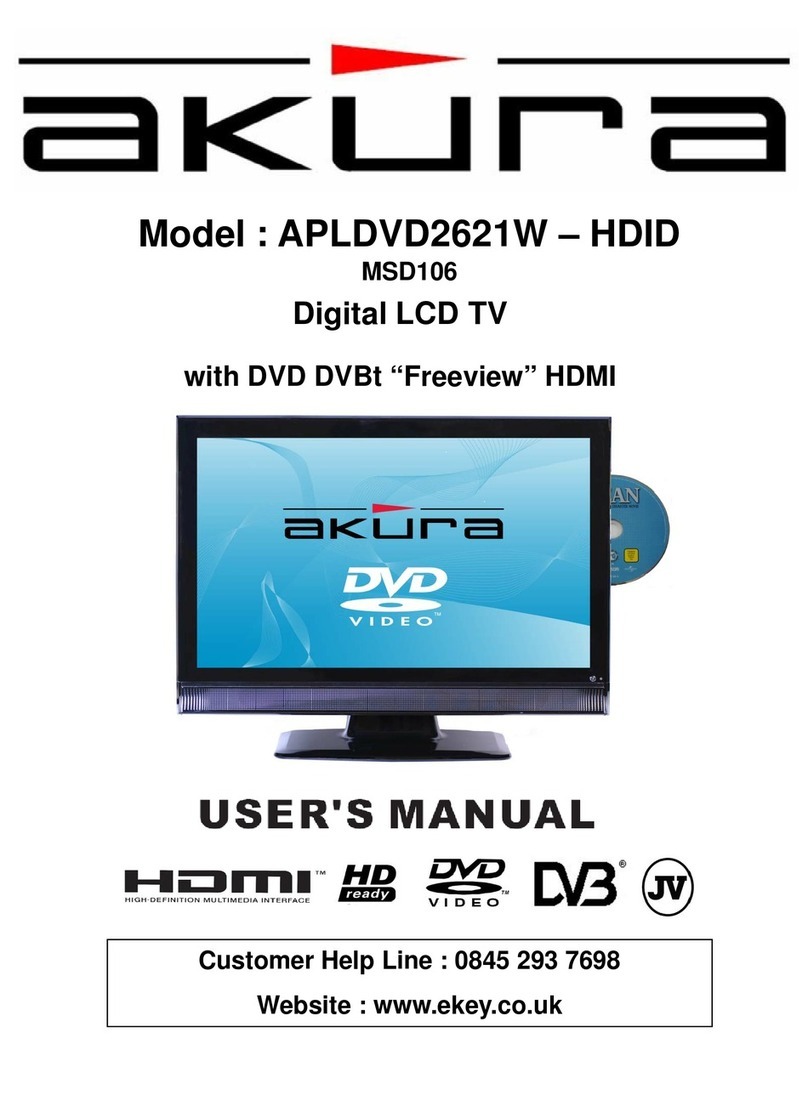 Akura APLDVD2621W user manual