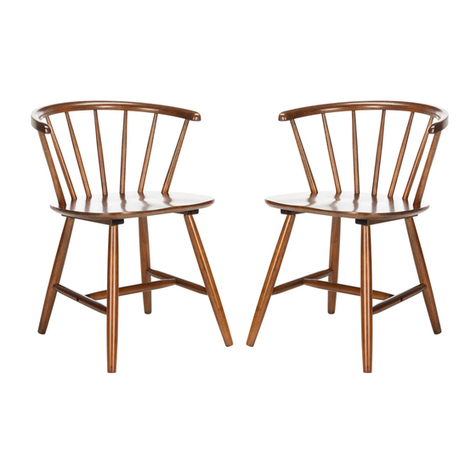 Safavieh Furniture Ceres DCH1402 quick start guide Safavieh Furniture Ceres DCH1402 quick start guide