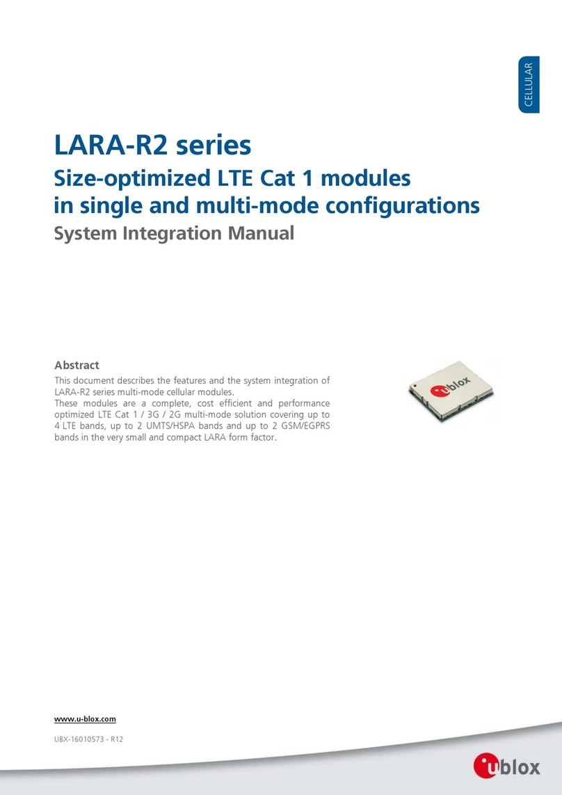 Ublox LARA-R203 Quick setup guide