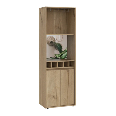 TUHOME Furniture PRANA BLD5570 Assembly instructions