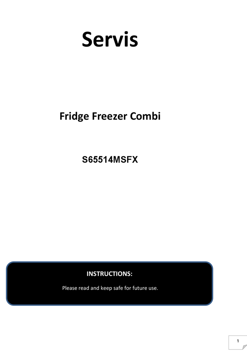 SERVIS S65514MSFX User manual