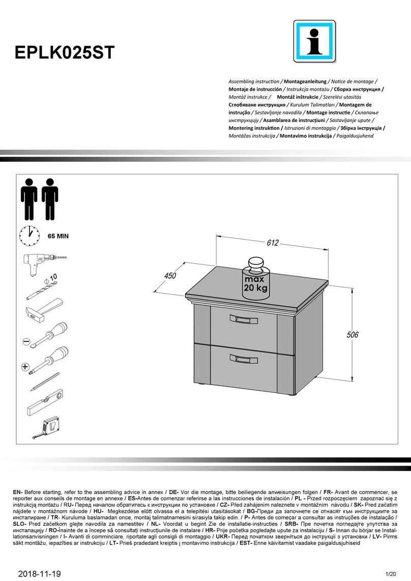 Forte EPLK025ST User manual